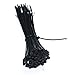 Dxg 100 Pack 6 Inch 2.5150mm Self-Locking Nylon Cable Ties Zip Ties (Black)