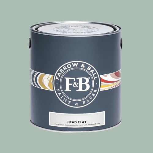 FARROW & BALL DEAD FLAT 84 GREEN BLUE 2.5L