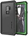 Ghostek Nautical Heavy Duty Waterproof Case Compatible with Galaxy S9 Plus - Green