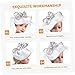 BESPORTBLE Charming Fascinator Hat Headband for Cocktail Tea Party Hairpiece Stable Reusable Hair Accessory for Weddings Garden Fashion Shows