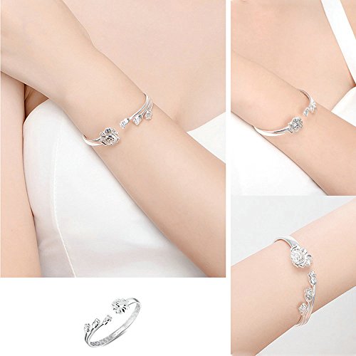 Bracelet à breloques rose style chinois YSJNGF cadeau idéal anti-allergie - 2