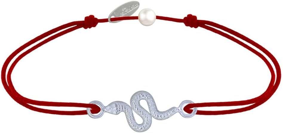 LES POULETTES BIJOUX – Bracciale Serpente In Argento 925 – Gioiello Originale In Cofanetto Regalo