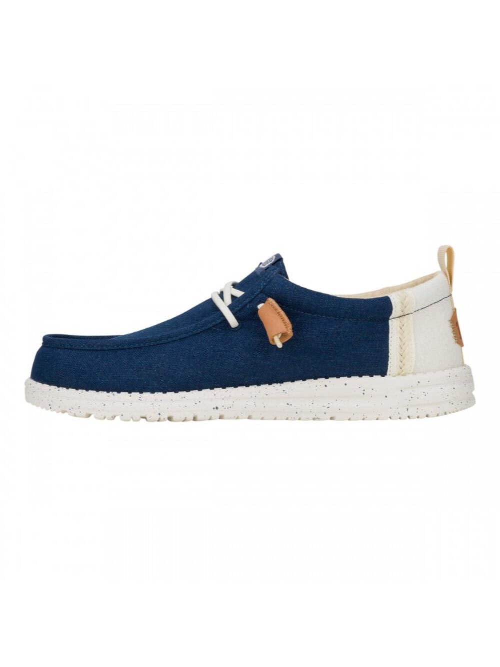 Wally Craft Linen - White Sargasso Blue