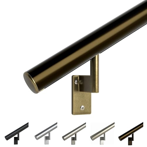 Promenaid 10ft Flush Handrail Kit - Architectural Bronze