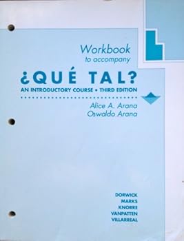 Paperback Workbook to Accompany Que Tal? Book