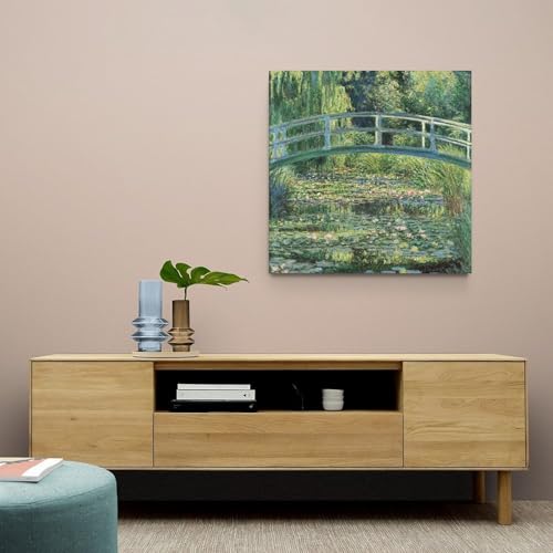 Impression sur toile étang nénuphars Claude Monet décoration murale
