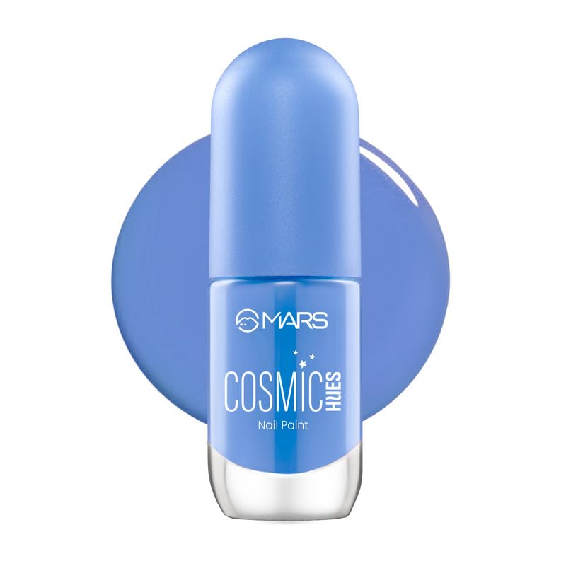 MARS Cosmic Hues Nail Paint (10.0 ml) (31-CELESTE) | Intense Color | Ultra-Glossy Shine | Long-Lasting & Chip-Resistant | Non-Sticky | Quick-Drying Formula