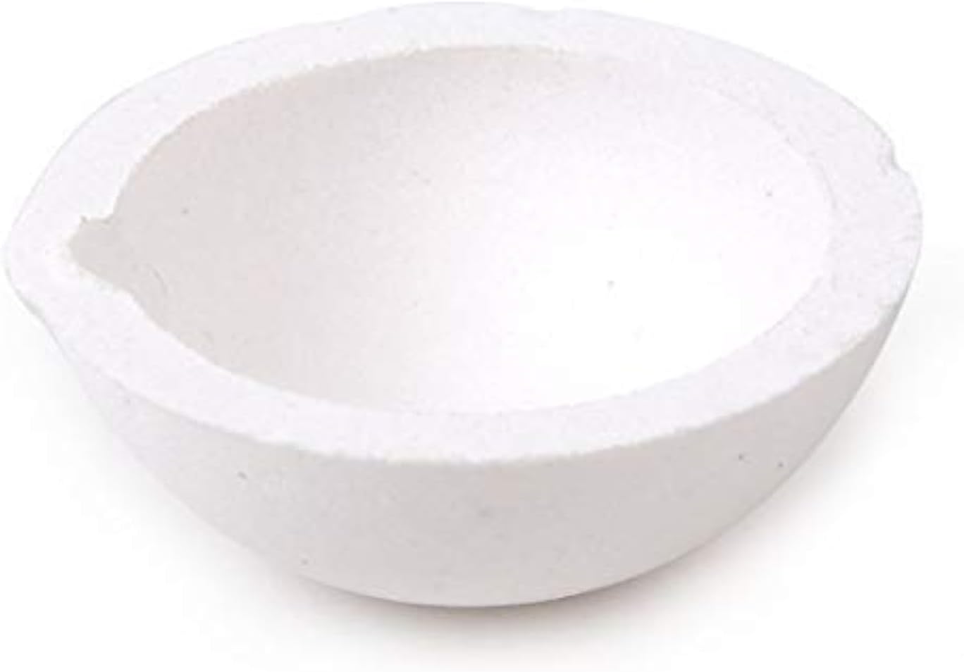 LTKJ 500g Quartz Silica Melting Crucible for Gold Silver Jewelry Casting - High Temp Torch Melt Dish