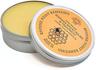 Beeswax Polish for Wood & Conditioner - Bees Wax Enhances the Natural Beauty of Oak Pine, Beech & More Seals & Protects for a Perfect Finish Wood Furniture & Enhance Any Wooden Surface or Colour