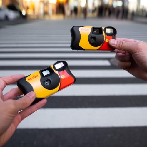 Clikoze Paquete múltiple de cámaras desechables: incluye 10 unidades de cámaras Kodak Funsaver de un solo uso de 35 mm con 27 exposiciones y tarjeta de consejos de fotografía Clikoze - imagen 9