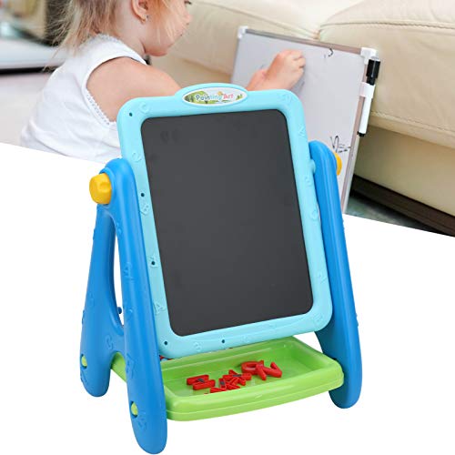 Children Drawing Board Holder, Kid Chalkboard Children Painting Board Magnetic Colorful Ducational Learning Toys For Children For Kid Painting(Color Drawing Bracket (Blue)) #TOP7