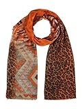 Geschmeidiger Griff CODELLO Damen Schal braun/cognac/dunkelbraun/beige One Size