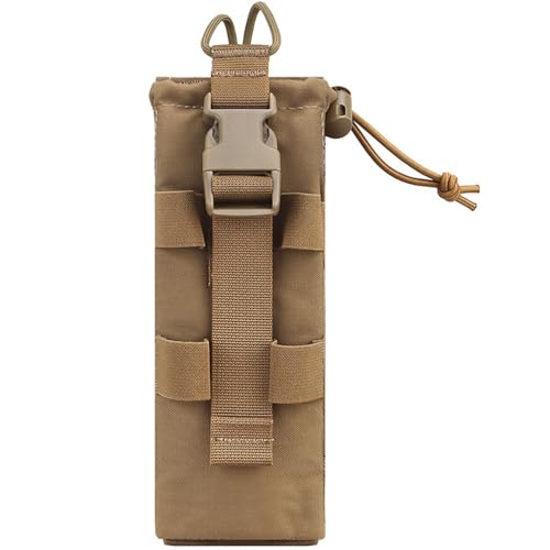 Étui tactique universel pour radio pochette Molle rabattable et porte-plaques de chasse