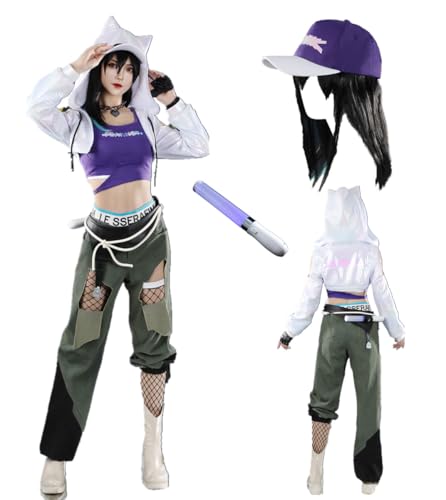 MANMICOS Costume de cosplay d'anime taille américaine pour femme (taille L)