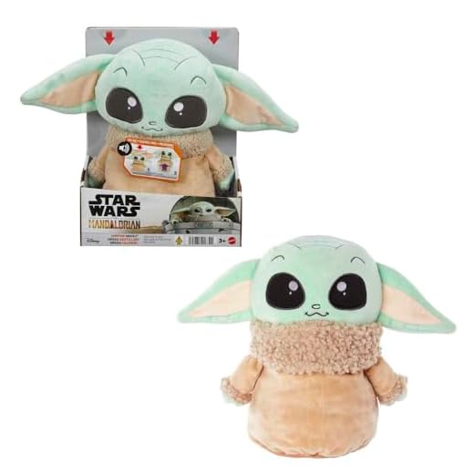 Star Wars Pelúcia Jumping Grogu para crianças a partir de 3 anos