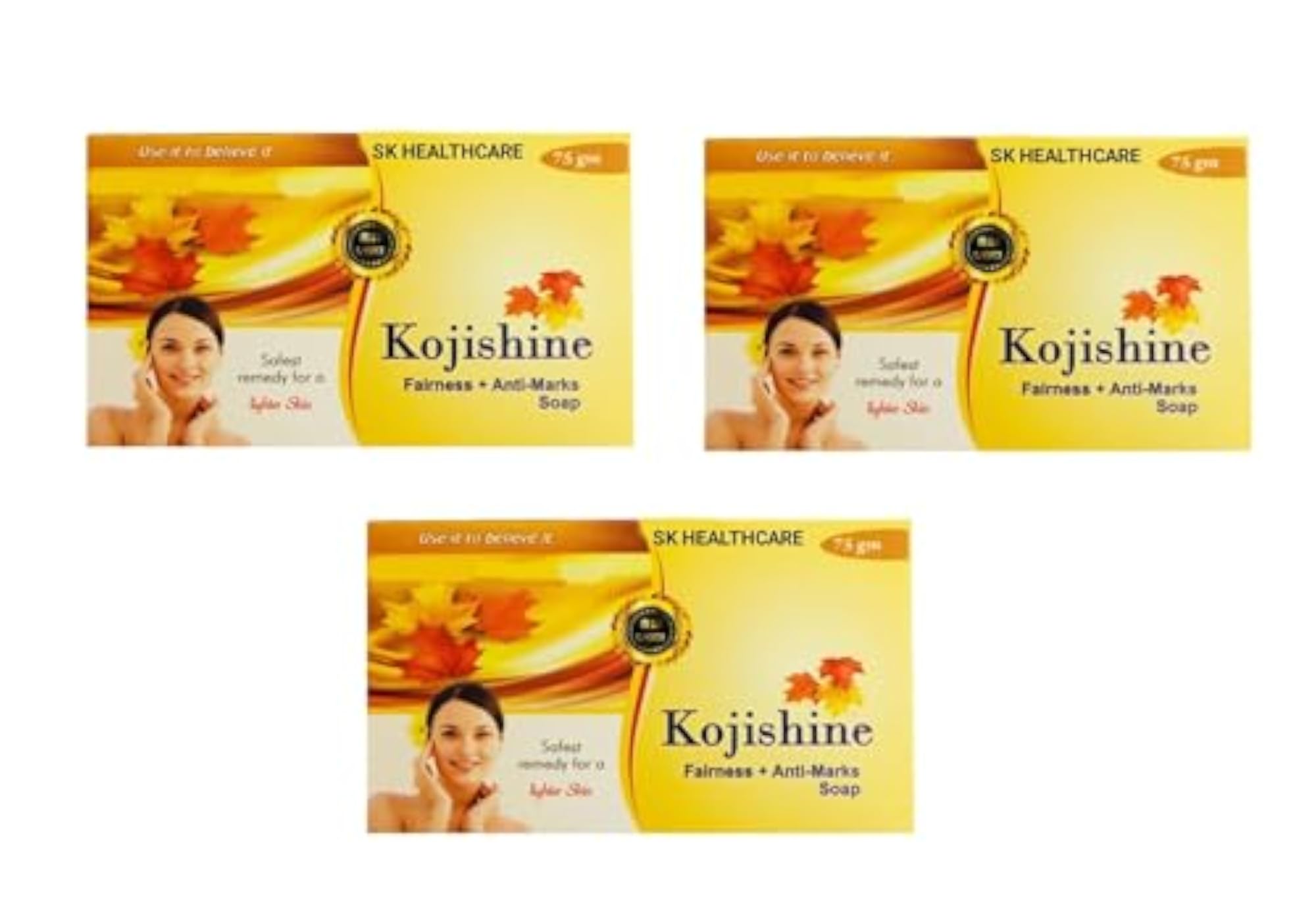 Kojishine Fairness and Anti Marks Soap Pack of 3