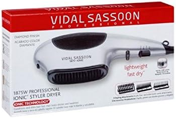 Vidal Sassoon tecnología Ionic – Secador de pelo Multi de 1875 vatios, 1 EA  : Amazon.es: Belleza