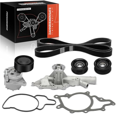 Frankberg Zahnriemenspannrolle Zahnriemenspanner Spannvorrichtung Riemenspanndämpfer Keilrippenriementrieb UmlenkFührungsrolle Replace# KP26PK2260-2 Frankberg Zahnriemenspannrolle Zahnriemenspanner Spannvorrichtung Riemenspanndämpfer Keilrippenriementrieb UmlenkFührungsrolle Replace# KP26PK2260-2