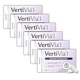 FORTĒA® - Schwindel & Gleichgewicht Kapseln in Apothekenqualität - VertiVia intens - mit Ginkgo, Ingwer, Vitamin B6, Vitamin B12 - rezeptfrei - Unterstützung der kognitiven Funktion - 6x 30 Stk.