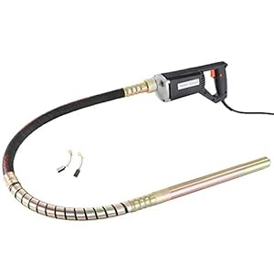 Arebos Hand – betonmengaar binnenmixer | 580 W – 1500 W | elektrisch | flexibele golf | continu gebruik (580 W 1,5 M Lengte kabel)