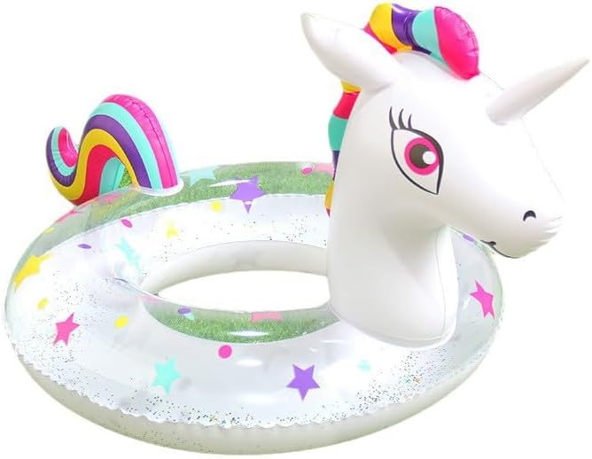 Inflatable Pool Ring Adult Float Tube Swimming Rings for Swimming Pools, Beaches, Lakes, and Summer Water Activities