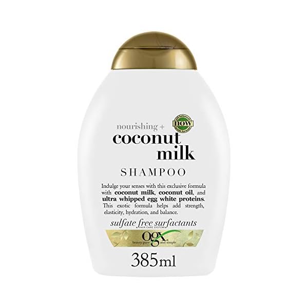 Descubre la mejor manicura y pedicura de LugoPulsa aqui 👈🏼 y pide cita OGX-Champu-Leche-de-Coco-Pelo-Seco-Elasticidad-Hidratacion-385-ml