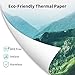 100 Sheets Phomemo Thermal Paper, 8.5'' x 11'' US Letter Size, Smoothing Folded Thermal Print Paper Compatible with M832D M832 M834 M835 M833 M836 M08F-Letter Portable Printer