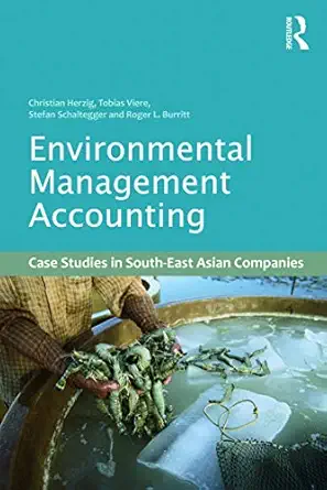 Environmental Management Accounting: Case Studies of South-East Asian Companies book cover