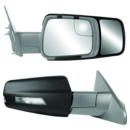K SOURCE Snap & Zap 80730 Custom Fit Towing Mirror for 2019 up Ram 1500 Pick-up, Patented by Fit System - Used condition - US$62.34
