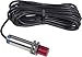 Telemecanique XU2N18PP9AAL5R Photoelectric Sensor, DC, Receiver, PNP, 5M Cable Metal, NO/NC, 18 mm