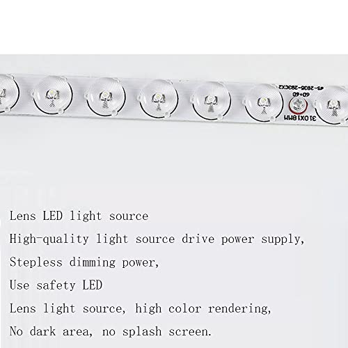 Lamp LED éclairage plafond blanc à diffusion large pour chambre - 2