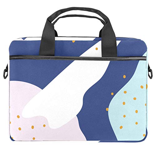 Bolso bandolera para portátil azul ideal para la oficina o el campus