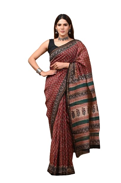 Eddika chanderi silk saree – image 1