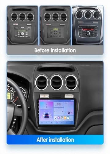 Navegador GPS para Ford Transit Connect 2005-2014 con pantalla táctil y mapas Europa 2