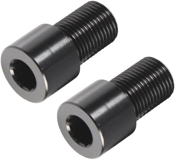 KiWAV Motorcycle Bar End Adapters compatible for Yamaha MT FZ XSR TMAX