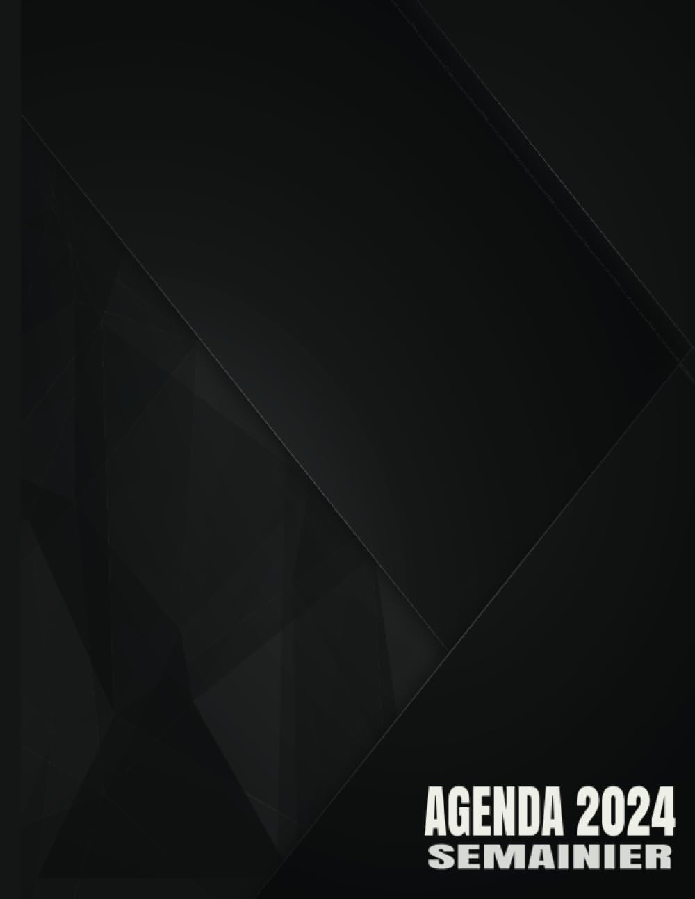 Independently published Agenda 2024 Semainier: 1 semaine sur 2 pages avec heure de 7h00 à 23h00, 12 Mois de Janvier à Décembre 2024, Planificateur grand format A4.