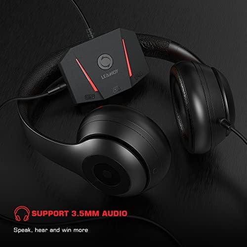 LeadJoy VX2 AimBox Keyboard and Mouse Adapter, Wired Converter with 3.5mm Audio Interface, Console Adapter for PS5, PS4, Xbox One, Xbox Series X/S and Nintendo Switch for COD, Rainbow Six Siege
