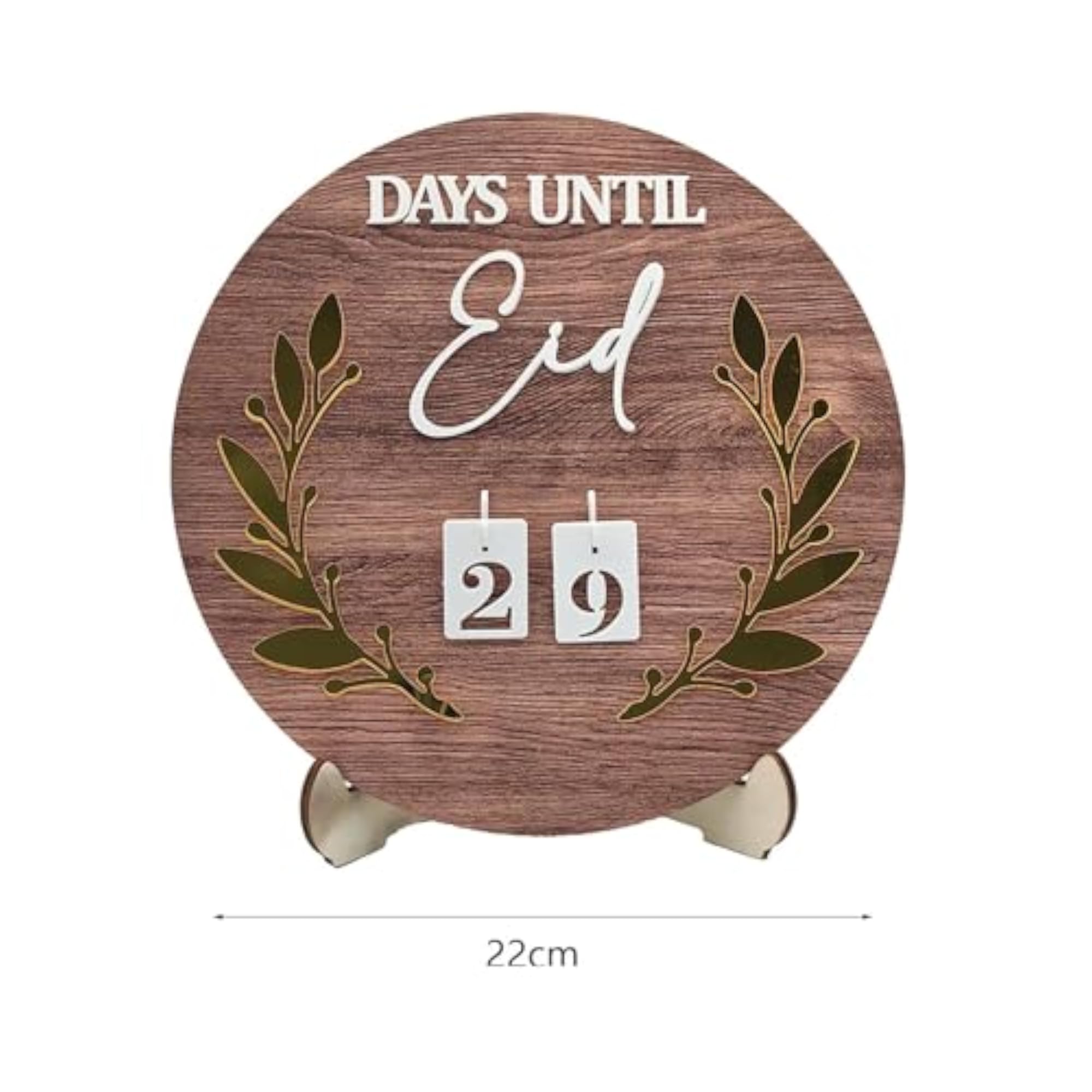 Wood Figurine Gift Sculpture, Ramadan Decoration for Bedroom