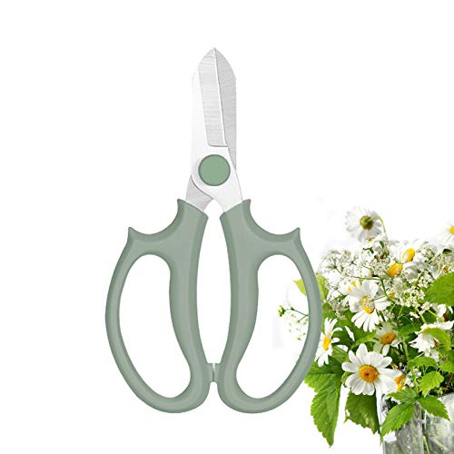 Tesoura de flor Leize, tesoura floral de aço inoxidável espessa, ...