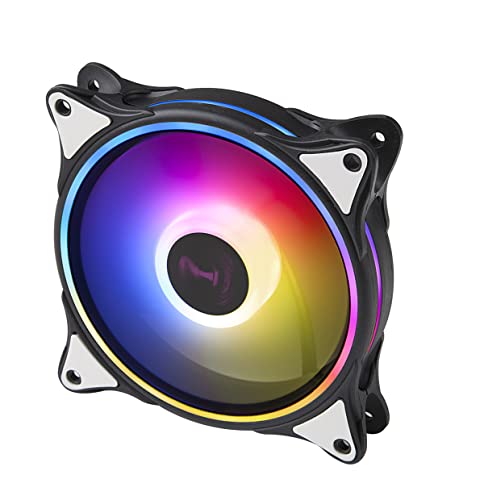 KINGSTER 6 Kits de Ventiladores de Gabinete de Computador de 120 mm, Fãs de Refrigeração do Computad