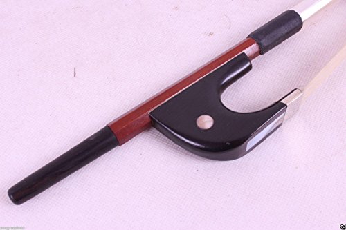Yinfente 3/4 Upright Double Bass Bow Brazilwood German Bow Natural Bow Hair Well Balanced #TOP2