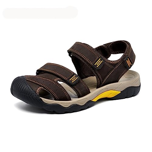 Men's Sandals Classic Breathable Men's Outdoor Casual Beach Sandals Sneakers(44)