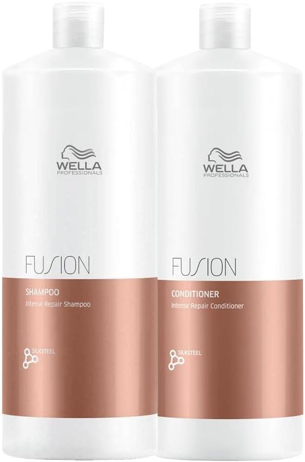 Wella Fusion Shampoo 1000 ml + Conditioner 1000 ml