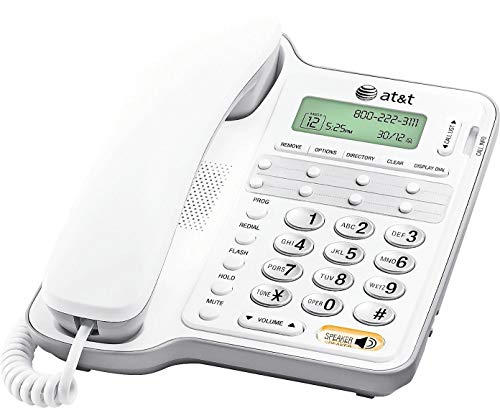 Teléfono con cable AT&T CL2909 blanco miniatura 5
