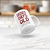 Stuff4 50th Birthday Mug Gift for Men Women Him Her - 18263 Days Old - Funny Adult Fifty Fiftieth Happy Birthday Present for Dad Mum Nan Grandad Uncle Auntie, 11oz Ceramic Dishwasher Safe Coffee Mugs #4
