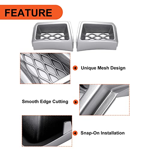 ECOTRIC Bumper Caliper Air Duct Vent Trim Compatible with 03-07 Silverado by ECOTRIC - Used condition - Image 3