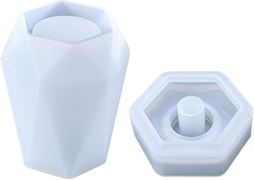 Diarypiece Molde de silicona para botella de aromaterapia dispensador de jabón de loción resina de almacenamiento molde epoxi UV disponible en Yaxa Colombia