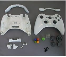 Microgadget Carcasa de Repuesto para Xbox 360 y Xbox 360 Elite, Color Blanco