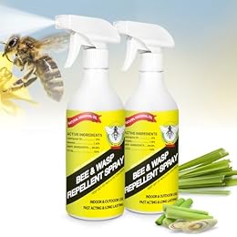 20 Oz Wasp & Bee Repellent Spray for Outdoor, Yellow Jacket Killer