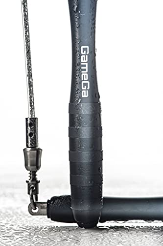 Gamega, Weighted Jump Rope Set, Jumping Rope Adjustable, 4 Jump Ropes For Fitness Training Workout, Speed, Low Intensity, Hight Intensity And Heavy Jump Rope, (2.5Mm, 4Mm, 6Mm And 8Mm) #TOP6